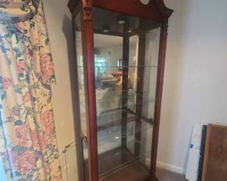 Lighted Curio by Pulaski