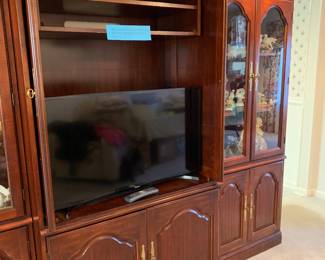 Hooker entertainment center can be sold in 3 pieces 