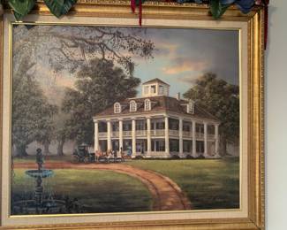 Oil painting by Pamela Shows