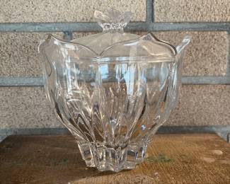 Crystal candy dish 