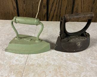 Antique irons 