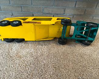 Structo Auto Transport Toy truck 1950s
