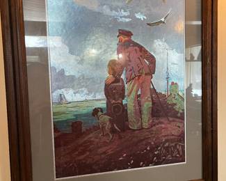 Metallic Norman Rockwell
