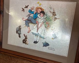 Metallic Norman Rockwell
