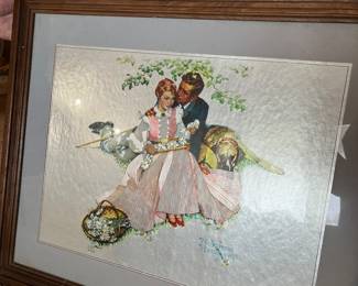 Metallic Norman Rockwell