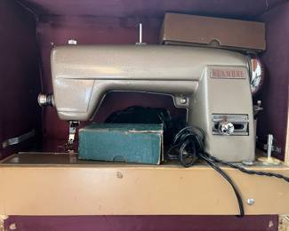 Kenmore sewing machine in carrying case