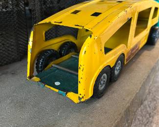 Structo Auto Transport Toy truck 1950s