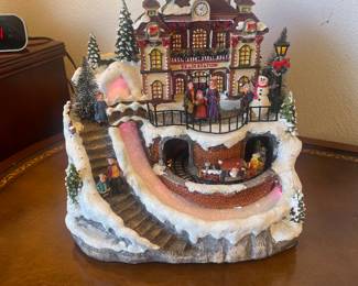 Lighted and moving Christmas Decor