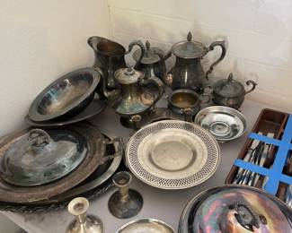 Lots of Silver Plate
