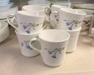 Corning Mugs Set of 8