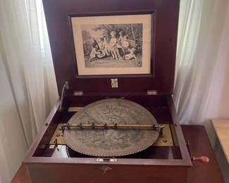 Imperial Symphonian Disc Music Box 