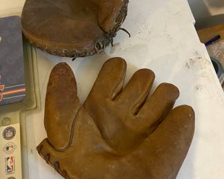 Vintage Baseball Gloves