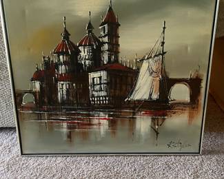 Vintage R. Styles Painting