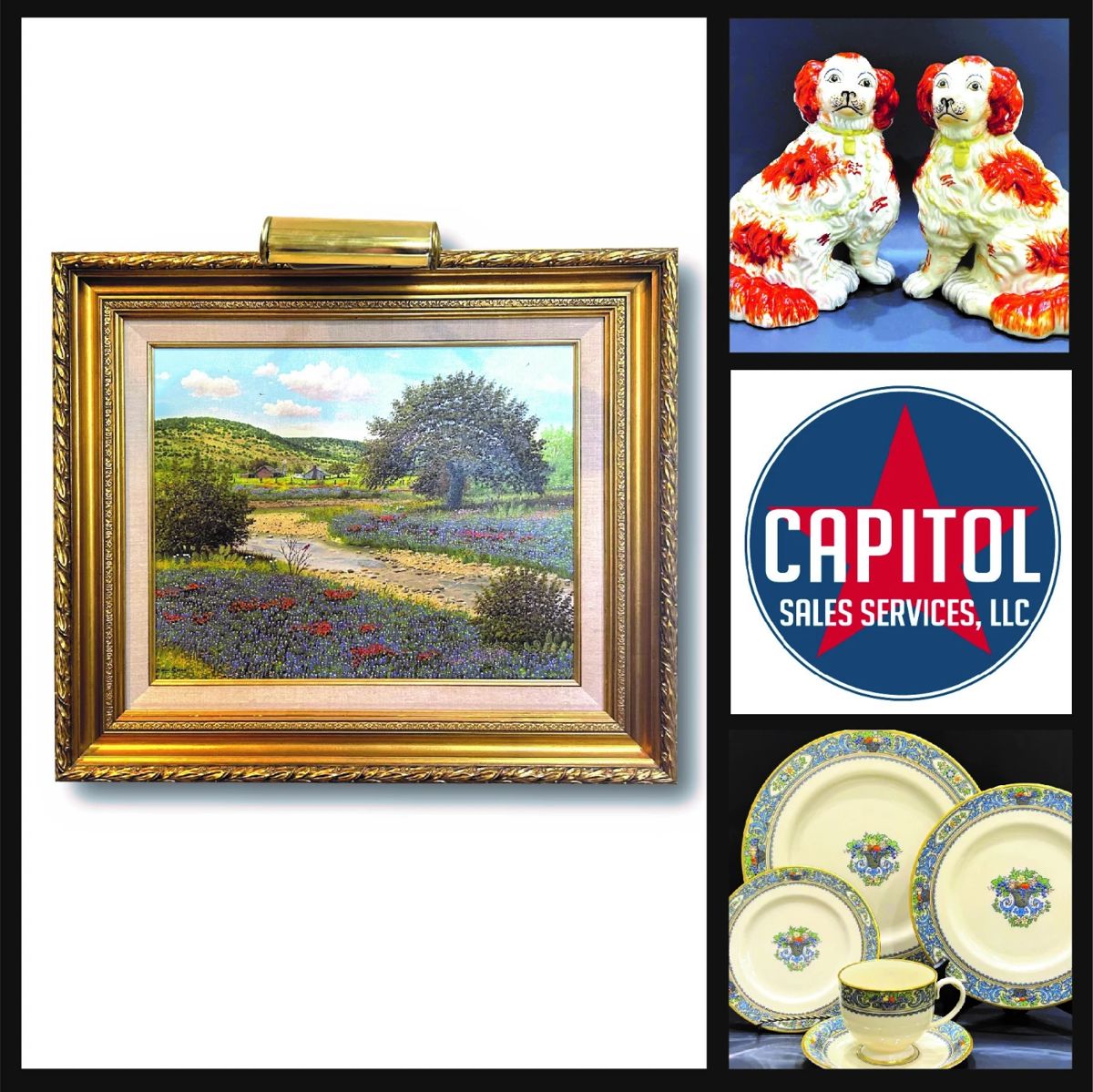 Nice estate sale in Corsicana, Texas.  April 4th, 5th, and 6th by Capitol Sales Services