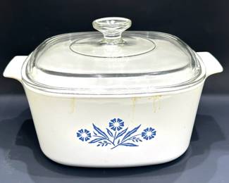 Vintage Corning Blue Cornflower