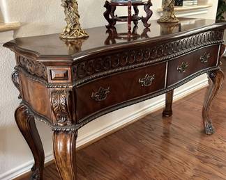 Console table by Hooker Furniture from their Seven Seas line.