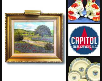 Nice estate sale in Corsicana, Texas.  April 4th, 5th, and 6th by Capitol Sales Services