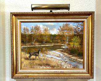 Original Manuel Garza painting 12 x 16 oil on canvas.  This painting was purchased directly from the artist.