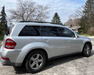 2006 Mercedes GL 450 with 278,527 miles (needs some TLC but still runs)