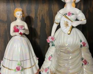 Porcelain Victorian figurines