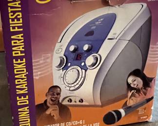 Maquina Karaoke machine