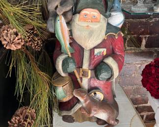 Fishing Santa