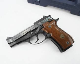 Serial # D42654Y Condition: Excellent The Beretta Cheetah, also known by its original model name of "Series 81", or "80 Series", is a line of compact blowback operated semi-automatic pistols designed and manufactured by Beretta of Italy. They were introduced in 1976 and include models in .32 ACP (Models 81 and 82), .380 ACP (9 mm Short) (Models 83, 84, 85, 86, and 80X) and .22 LR (Models 87, 87 Target and 89). Production paused in 2017, but Beretta revived the marque in 2023 with the release of the 80X (an updated version of the 84). This Beretta 84bb Chambered in 9mm Short is in excellent condition showing normal signs of use and wear.