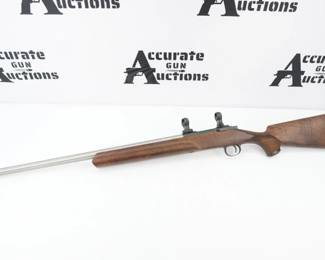 Serial # A633 Condition: Excellent Although still a young company, Cooper Firearms of Montana, Inc. has firmly placed its mark in the history of American shooting sports by having set a standard of quality formerly reserved only to custom gunmakers. Beginning in 1990 a handful of former employees from Kimber of Oregon, with over 50 years in combined experience, set out to design and build the finest production rifles made in the United States. The Model 21 Features a 24 inch Fluted barrel chambered in 223 REM with a low serial number A633. This Rifle Comes with scope Rings and is ready for any scope you desire. This Rifle is in excellent condition showing minimal signs of use and wear.