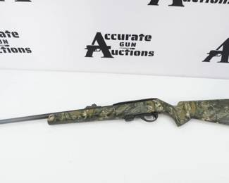 The Remington Model 597 is an American semi-automatic rifle that was manufactured by Remington Arms at the company's Mayfield, Kentucky and Huntsville, Alabama plant. This Rifle features a 20 Inch barrel and is chambered in 22 LR. This Rifle is in excellent condition showing normal signs of use and Wear. 