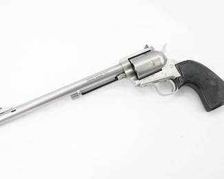 Serial # DF4548 Condition: Excellent The Field Grade is made with the same materials and machining tolerances as the Premier Grade. The Field Grade has a more economical matte finish for less glare and the rear sights are screw adjustable for elevation and drift adjustable for windage. This Revolver is in excellent condition showing normal signs of use and wear. 