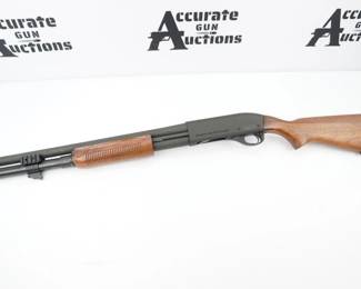 Serial # D284658M Condition: Excellent The Remington Model 870 is a pump-action shotgun. It is widely used by the public for shooting sports, hunting and self-defense, as well as by law enforcement and military organizations worldwide. This 870 is the Police magnum model. Features an 18 inch barrel and a full size tube. This shot gun is in excellent condition showing normal signs of use and wear.