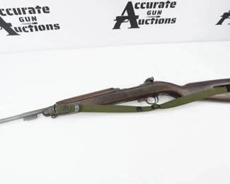 The M1 (formally the United States Carbine, Caliber .30, M1) is a lightweight semi-automatic carbine that was issued in the U.S. military during World War II, the Korean War and the Vietnam War. The M1 was produced in several variants and was widely used by paramilitary and police forces around the world after World War II. This rifle is in great shape with normal use and wear. 