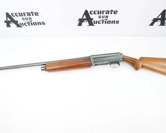 Serial # 19726 Be careful, this Winchester 1911 S.L., is still known as the widow maker. This is due to its odd way of loading, you would use the barrel to cock and load the shotgun. When this was happening the user would place body parts in front of the muzzle, including their face. Hence where it got its terrible nickname, the widow maker. This is a blue 12 gauge shotgun, with a 26” barrel, it is Marked “full” as a full choke gun. This shotgun is in excellent condition showing minimal signs of use and wear. 