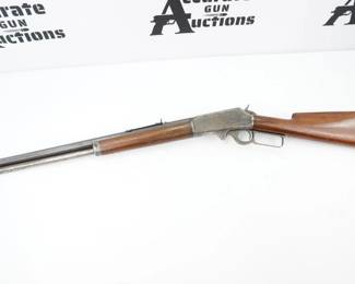 One of the most popular Marlin lever-action models, over one million Model 1893 rifles were made. SN 194347, This rifle was manufactured in 1899. The stock appears to have been changed and features a Western field recoil pad. The stock contains some Damage next to the lever and some scratches as well. Otherwise this Rifle is in Good condition showing signs of use and wear. 