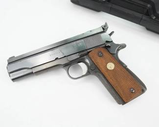 Serial # 12584 Condition: Excellent BOMAR RAIL, NATIONAL MATCH BARREL AND BUSHING. This 1911 is built on an Essex Arms 1911 lower and overall is in excellent condition, showing normal signs of use and wear. The pistol is sold without a magazine. 