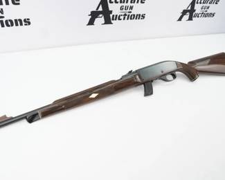 The Remington Mohawk 10C is chambered in .22 Long Rifle. This lightweight rimfire semiautomatic rifle, has nylon based polymer faux wood furniture. Features a 20" barrel paired with iron sights, blued receiver and barrel are complimented with the very light and durable polymer furniture which has a deep coloration and faux wood grain. Comes with a single 10 + 1 capacity magazine