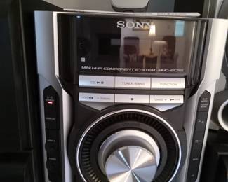 Sony stereo system 