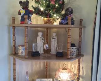 Decor, trinkets, 50th Anniversary,  Christmas tree prelit