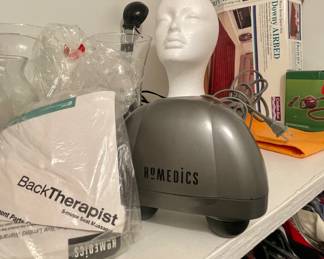 Back massager, air beds, airbed pump