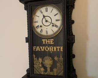 Antique wall clock 