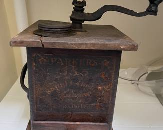 Antique coffee grinder 