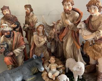 Large Nativity, 12 pcs.