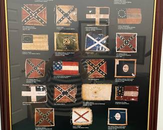Civil War banners print