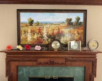 OIL ON CANVAS.  NICE DECOR