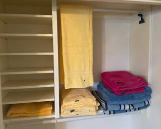 POLO TOWELS.  LIKE NEW. 