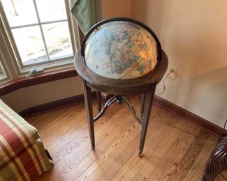 GLOBE ON STAND