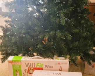 Wii game system and Wii Fit and Games