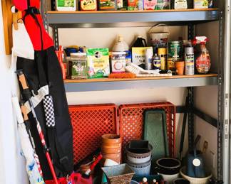 Lawn and garden products. Skis 