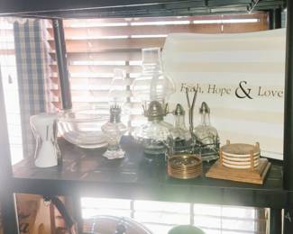 Pots and pans, kitchen supplies