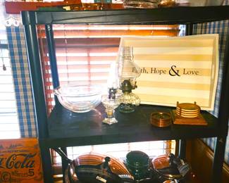 Pots and pans, kitchen decor